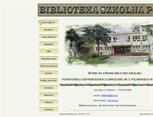 Tablet Screenshot of biblioteka.pcez.pl